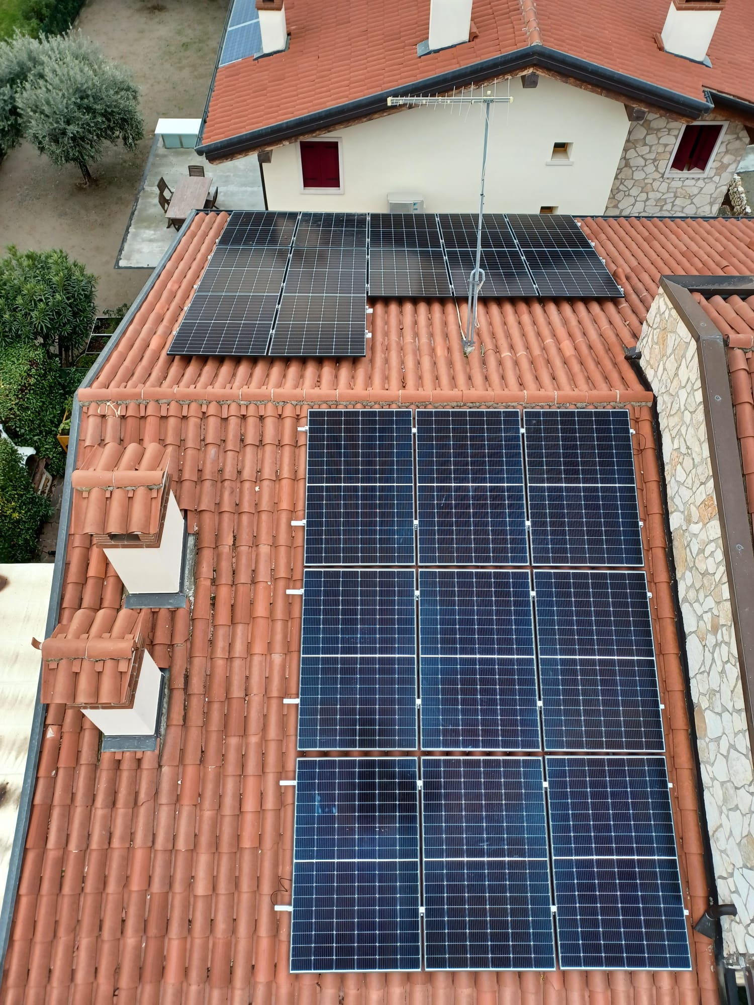 Impianto fotovoltaico civile - Zugliano, Vicenza.
