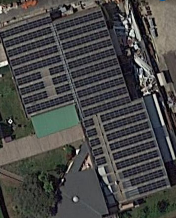 Impianto fotovoltaico per ditta Varnerin - Castelfranco Veneto, Treviso.